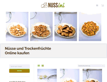 Tablet Screenshot of nussini.de